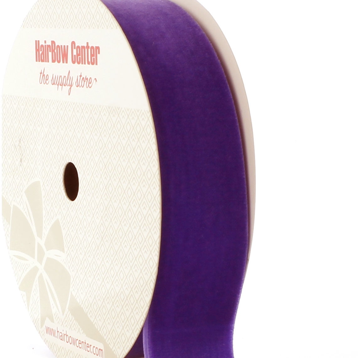 HBC 5/8 Velvet Ribbon 470 Regal Purple 5 Yard 