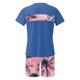 thumbnail image 4 of Blusa de Manga Corta Cuello Redondo Impresión Deportiva Camisa de Ajuste Delgado Poliéster Elástico Cintura Superior para los Hombres, Blusa Casual para el Uso Diario de Verano, 4 of 5