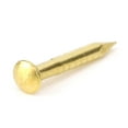 thumbnail image 1 of Round Head Brass Nails, 100 Pieces Vintage Furniture Tacks, Strong Fastening Function and Easy Installation, Made of  Brass for Durability, With 22mm Length Thicker,, 1 of 7