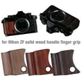 thumbnail image 2 of Suitable For Nikon ZF Solids Wood Handle Finger Grip GX, 2 of 8