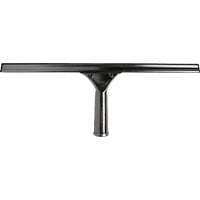 Ettore Window Squeegee Original Stainless Steel - Extendable, Rubber Blade - 14 In