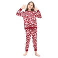thumbnail image 2 of Purcoar Classic Christmas Deer Print Matching Family Christmas Pajama Set, 2 of 8