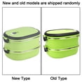 thumbnail image 1 of Lunch Box, Insulation Thermo Thermal Stainless Steel Lunch Box With Safety Buckles Practical Portable Lightweight Food Container With Air Hole for Outdoor Picnic, 1 of 7
