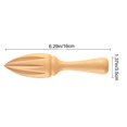 thumbnail image 2 of Lefu Beech Wood Lemon Juicer Reamer Squeezer Fruit Orange Juice Extractor Tool, 2 of 9