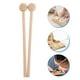 thumbnail image 4 of 2 uds palos de percusión de madera martillo Glockenspiel de 12,18 pulgadas mazos de xilófono palos mazo de tambor Glockenspiel mazos Orff para campanas de tambores de xilófono, 4 of 8