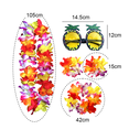 thumbnail image 2 of Pulseras hawaianas para el pelo, guirnalda para mujer, guirnalda para bodas, vacaciones, verano, playa, fiesta de carnaval, 2 of 5
