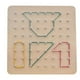thumbnail image 3 of Xihbxyly Juego de Geoplanos, Juguete Educativo Atractivo, Mejora La Percepción Espacial y La Motricidad Fina, Tarjetas con Patrones Creativos y Gomas Elásticas, Divertidas Actividades de Aprendizaje,, 3 of 7