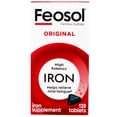 thumbnail image 2 of 3 Pack Feosol Ferrous Sulfate Iron Tablets, Original, 120 ea, 2 of 7