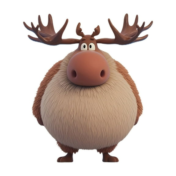 Michellecmm Car Hanging Ornaments Cute Moose Rearview Mirror Charms Home Auto Interior Decorations