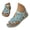 Light Blue, variant on Orthopedic lace flower flat sandals for women, non-slip soft sole elastic strap shoes, comfortable summer sandals Light Blue 39