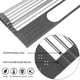 thumbnail image 5 of Matsuzay Escurridor de platos TureClos, escurridor de platos plegable, utensilios de cocina de acero inoxidable, soporte de drenaje para Organizadores de utensilios de cocina, 5 of 6