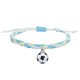 thumbnail image 1 of Pulseras de Fútbol Charm Favors Fútbol Negro Rojo Blanco Marrón Pulseras de Fútbol Cuentas Ajustable Inspirational for Teens Adults Sport Birthday Football Favors For, 1 of 2