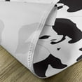 thumbnail image 5 of Ambesonne Zoo Place Mats Set of 4, Pandas, Standard Size, Charcoal Grey White, 5 of 6