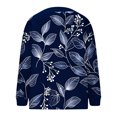 thumbnail image 4 of VEKDONE Ladies' Casual Floral Printed Knitted Cardigan With Button Up Jacket And Top B Multicolor XL, 4 of 5