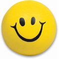 thumbnail image 3 of JUSCH SAYTAY Smile Face Stress Balls (Bulk Pack of 24) for Kids and Adults, 2 Inch Yellow Fun Happy Face Squeeze Balls for Anxiety Relief, Hand Therap, 3 of 5