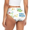 thumbnail image 6 of Women's Underwear Clipart with Cute Owls Hipster Panties Underwear for women, Medium, 6 of 9