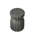 thumbnail image 4 of Tcbosik Set of 2 Cement Side Tables for Indoor & Outdoor, 13" Round End Table, Night Stand for Bedroom, Living Room, Grey, 4 of 10