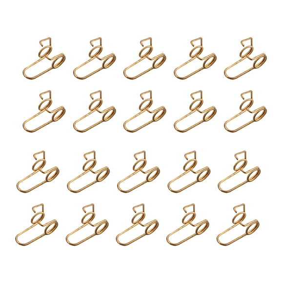 Eigraketly 20 Pieces Trumpet Water Key Spring Professional Springs Parts Repair Instrument Musical Bass Accessory Values Set Children Type2