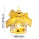 thumbnail image 3 of Luces LED navideñas sin llama con forma de arco, vela de cristal, lámpara de noche electrónica transparente, ideal para citas, fiestas, fiestas, decoraciones familiares., 3 of 5