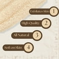 thumbnail image 6 of Versatile Natural Loofah Sponge Exfoliating Body Scrubber for SPA Quality Skin Care and Efficient Kitchen Cleaning Helper, 6 of 8