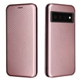 thumbnail image 2 of Feishell Flip Wallet Cover for Google Pixel 7 (6.3 inch),Shockproof Slim Fit Carbon Fiber Texture PU Leather Magnetic Closure Folio Card Pocket Kickstand Phone Case,Pink, 2 of 11
