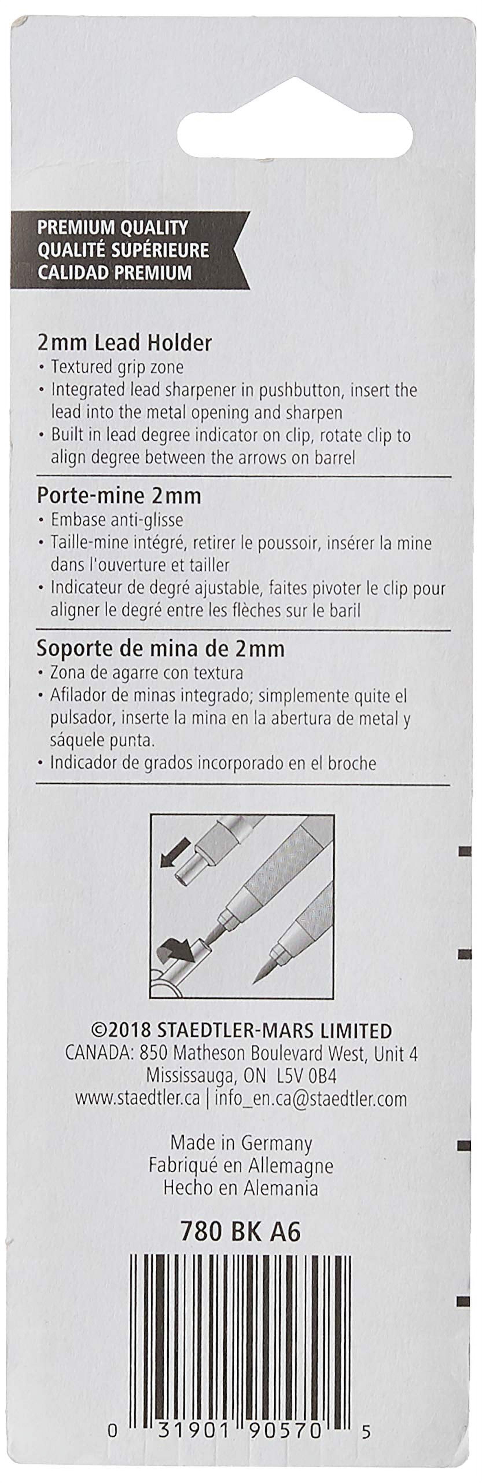 Minas 2mm Staedtler Mars® carbón 2B – Partte