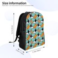 thumbnail image 4 of Balery Cute French Bulldog Mochila - Mochila Estilosa y Duradera para Laptop de 15 Pulgadas con Tela Oxford Impermeable, 4 of 8