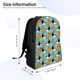 thumbnail image 4 of Fotbe Cute French Bulldog Mochila de Viaje para Laptop, Mochila Ejecutiva Delgada y Resistente 15.6", 4 of 8