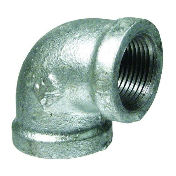 GALL34 Galvanized 90 Degree Elbow, 3/4 Inch