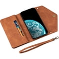 thumbnail image 6 of Wallet Case for Samsung Galaxy A54 5G for Women, Shoulder Crossbody Purse Handbag Neck Strap Lanyard Cover with ID Card Holder Phone Case for Samsung Galaxy A54 5G XK Brown, 6 of 18