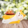 thumbnail image 3 of Succulent Pots Flower Pot Garden Resin Plants Planter Container Kitchen Indoor Cat, 3 of 8