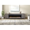 thumbnail image 2 of 67" Fireplace Console Entertainment  Fully Assembled Gray, 2 of 5