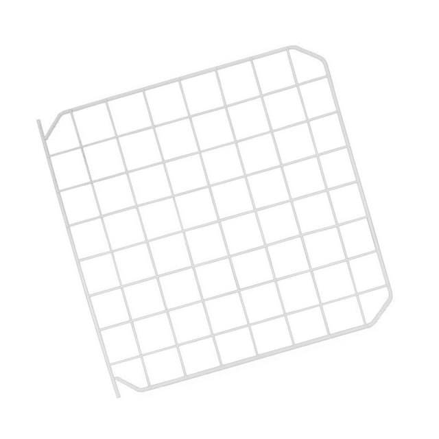 Transemion Portable Pet Playpen Panel Cage Fence Metal Guinea pig Wire door white 1Set