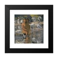 thumbnail image 2 of Paul Altherr 20x20 Black Modern Framed Museum Art Print Titled - Flamingos (1913-15), 2 of 5