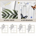 thumbnail image 5 of Spring Mushrooms Swag Valances for Windows 2 Pack, Kitchen Window Curtains 36 Inch Length, Farmhouse Pastoral Botanical Watercolor Privacy Swag Curtains for Living Room/Bathroom 36"x36", 5 of 8