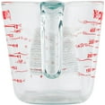 thumbnail image 3 of Pyrex Prepware 6001075 2-cup Measuring Cup, Red Graphics, Clear, 3 of 4