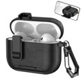 thumbnail image 1 of For AirPods Pro 3 Protective Case With Secure Lock Leather Bracket Cover,,, 1 of 8