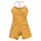 thumbnail image 2 of Gibobby Trajes de Entrenamiento para Mujer Sin incomodidad Apretado Pantalones de yoga Hollow Back Body Training Fitness Sports Mono(Marrón,M), 2 of 5