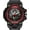Red black, variant on Men's Watches Sports Outdoor Waterproof Military Wrist Watch Date Multi Function Tactics LED Alarm Stopwatch