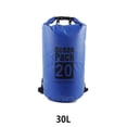 thumbnail image 3 of Waterproof Bags Multifunctional Outdoor Backpack Large-Capacity Equipment Foldable Kayak Rafting Bag Pool Beach Sports Gem Blue 30L Shoulders, 3 of 9