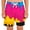 C Hot Pink, variant on Swim Trunks Boys Unisex Ice Cream Print Double Layer Swim Bottoms with Mesh Liner Drawstring Elastic Waist Beach Days Kids Swimwear Light Blue 3 Years-4 Years