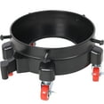 thumbnail image 2 of JERFIT 5 Gallon Bucket Dolly with 5 Swivel Casters, 360 Degree Rolling Bucket Caddy for Car Wash Detailing, Heavy Duty Plastic Bucket Mover Dolly for 5 Gal Pails, Black, 2 of 10