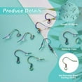 thumbnail image 4 of EOEMY 1 Box Stainless Steel French Earring Hooks With Jump Rings And Ear Nuts Diy Kit, 4 of 8
