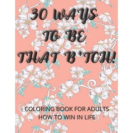 Swear Words Coloring Book Set – 2 Spiral-Bound Adult Books With Floral & Woodland Designs
