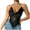 Black, variant on Sequin Crop Tops for Women Sparkly Halter Neck Cropped Tank Tops Backless Chain Closure Glitter Shirts for Club Party Tops Silver M