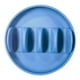 thumbnail image 4 of Soporte de silicona para platos de tacos, con divisores, soporte para tacos de 4 ranuras para tacos blandos y duros para organizar cenas familiares en azul, 4 of 9