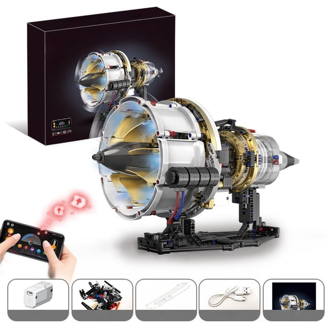 Aodebiao Mechanical Model Building Kit STEM Educational Toy DIY Assembly Construction Set for Teens Adults Science Engineering Project Gift