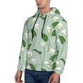 thumbnail image 2 of Hoodies for Men - Beautiful Calla Lily Flowers Long Sleeve Comfrt Men'S Fashion Hoodies & Sweatshirts, Sweatshirts for Men Hoodies Pullover Clothing Clothes with Pouch, 2 of 7