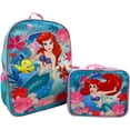 thumbnail image 3 of Mochila Ruz Group Little Mermaid azul-rosa de 40 cm con fiambrera, 3 of 6