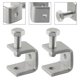 thumbnail image 4 of 1/2/4pcs C-clamp Steel Pipe Square Clamp Pull Ring Adjustable Fixed Holder Clip Multi-function Hardware Fasteners, 4 of 4